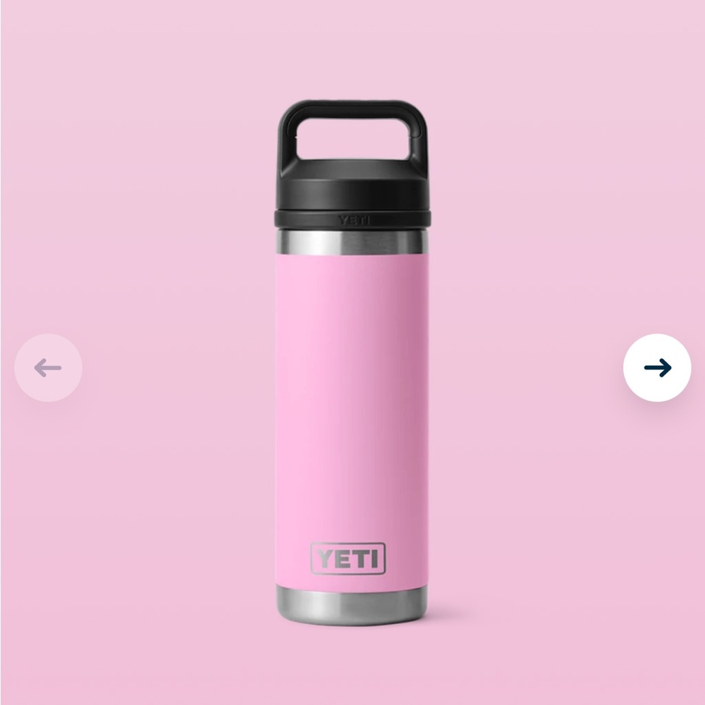 Yeti 18 oz Water bottle Power Pink